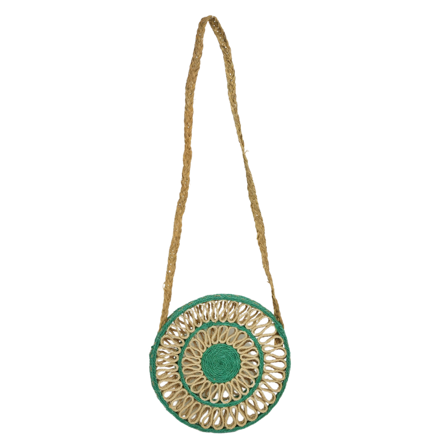 BOLSO ESPIRAL VERDE