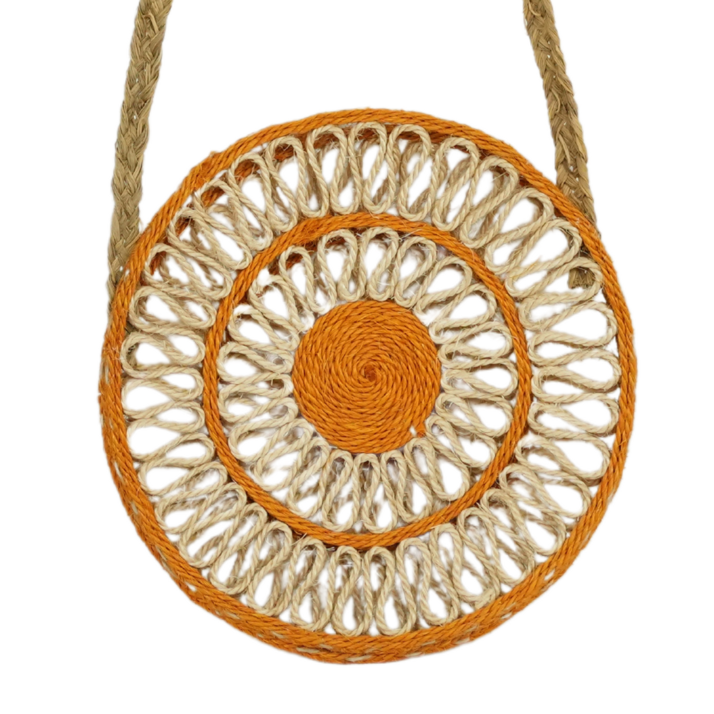 ORANGE SPIRAL BAG